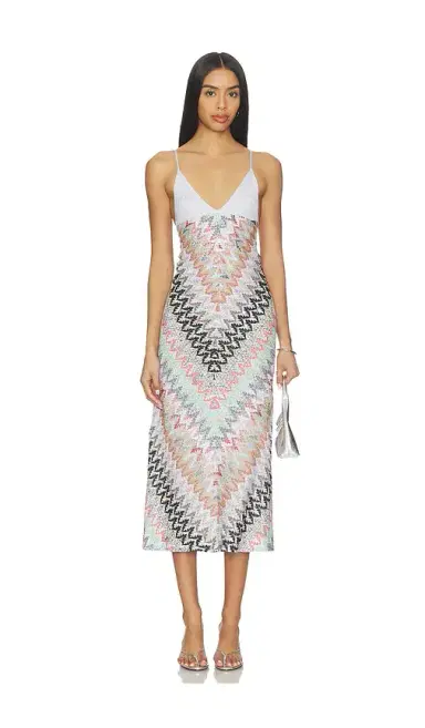 Missoni Sleeveless Long Dress | Thumbnail 1 Missoni Sleeveless Long Dress | Thumbnail 1