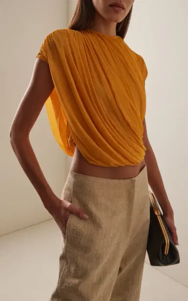 Tove Murle Draped Jersey Top | Thumbnail 3 Tove Murle Draped Jersey Top | Thumbnail 3