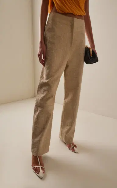Tove Tieve Croc-Effect Suede Trousers | Thumbnail 5 Tove Tieve Croc-Effect Suede Trousers | Thumbnail 5