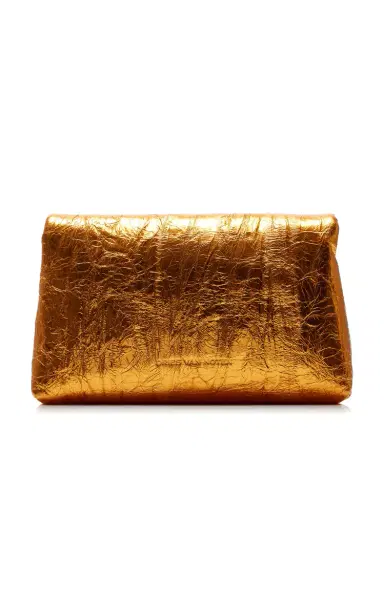 Dries Van Noten Metallic Leather Clutch | Thumbnail 4 Dries Van Noten Metallic Leather Clutch | Thumbnail 4