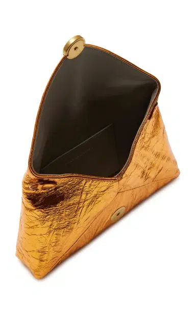 Dries Van Noten Metallic Leather Clutch | Thumbnail 5 Dries Van Noten Metallic Leather Clutch | Thumbnail 5