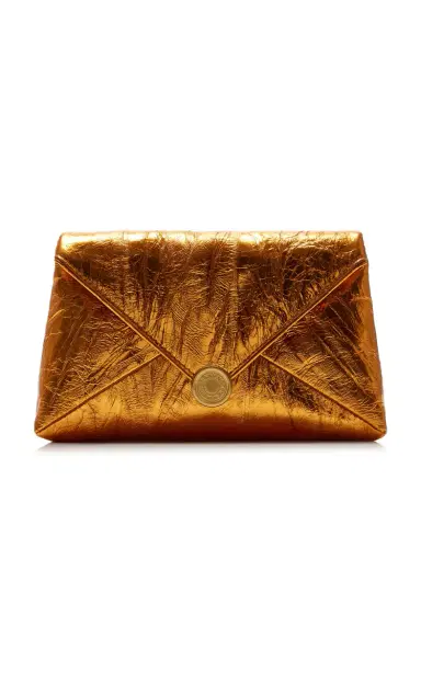 Dries Van Noten Metallic Leather Clutch | Thumbnail 7 Dries Van Noten Metallic Leather Clutch | Thumbnail 7