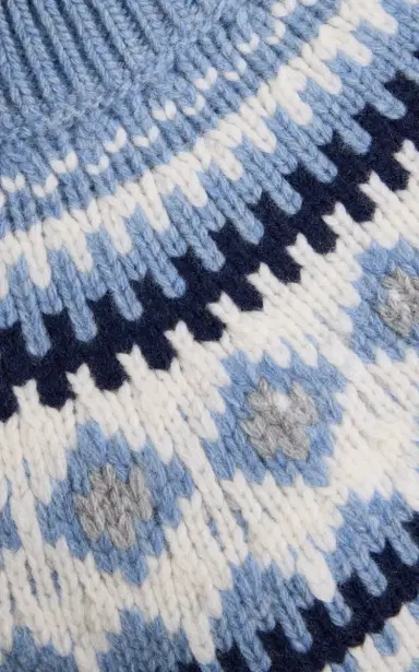 Miu Miu Fairisle Wool Sweater | Thumbnail 5 Miu Miu Fairisle Wool Sweater | Thumbnail 5