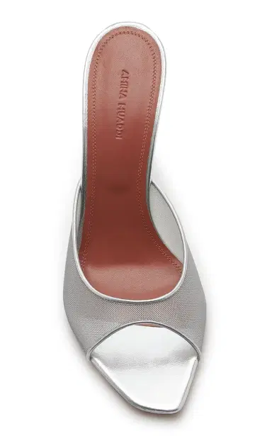 Amina Muaddi Alexa Mesh Mules | Thumbnail 3 Amina Muaddi Alexa Mesh Mules | Thumbnail 3