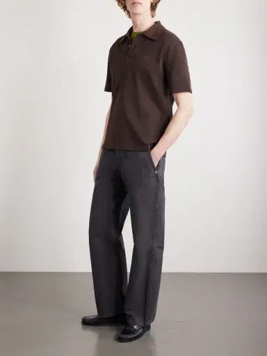 Loewe Slim-Fit Logo-Embroidered Cotton-Piqué Polo Shirt - Men | Thumbnail 2 Loewe Slim-Fit Logo-Embroidered Cotton-Piqué Polo Shirt - Men | Thumbnail 2