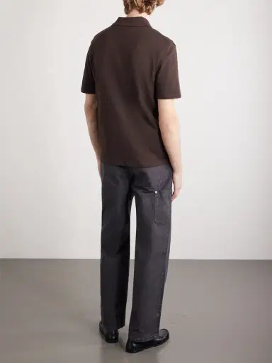 Loewe Slim-Fit Logo-Embroidered Cotton-Piqué Polo Shirt - Men | Thumbnail 4 Loewe Slim-Fit Logo-Embroidered Cotton-Piqué Polo Shirt - Men | Thumbnail 4