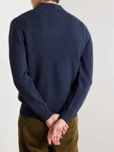 Beams Plus Wool Polo Shirt - Men | Thumbnail 3 Beams Plus Wool Polo Shirt - Men | Thumbnail 3