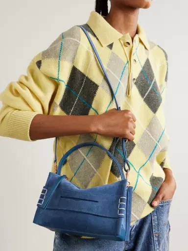 JW Anderson Loafer Small Suede Shoulder Bag | Thumbnail 2 JW Anderson Loafer Small Suede Shoulder Bag | Thumbnail 2