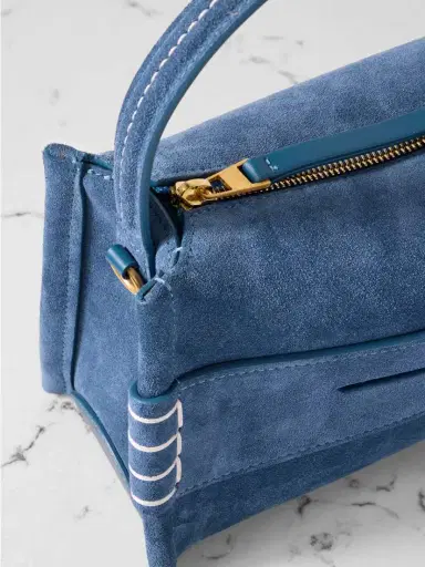 JW Anderson Loafer Small Suede Shoulder Bag | Thumbnail 4 JW Anderson Loafer Small Suede Shoulder Bag | Thumbnail 4