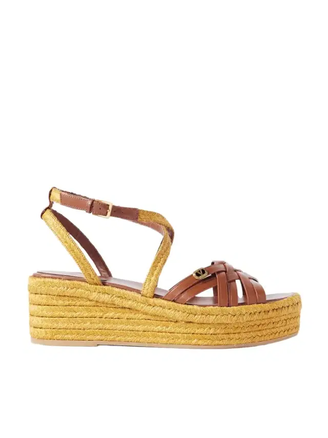 Bribri 60 Leather Platform Espadrille Sandals Bribri 60 Leather Platform Espadrille Sandals