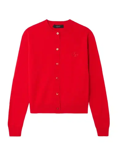 Gucci Embroidered Wool Cardigan | Thumbnail 1 Gucci Embroidered Wool Cardigan | Thumbnail 1