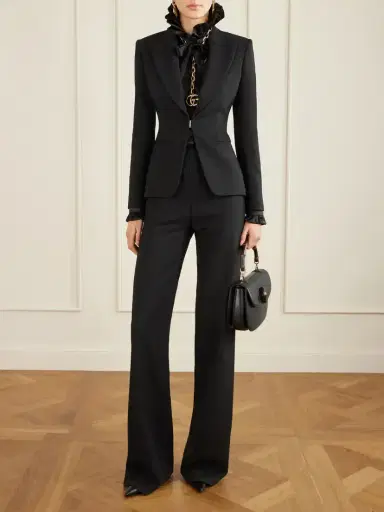 Gucci Wool-blend Straight-leg Pants | Thumbnail 2 Gucci Wool-blend Straight-leg Pants | Thumbnail 2