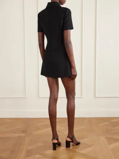 Gucci Wool-crepe Mini Dress | Thumbnail 3 Gucci Wool-crepe Mini Dress | Thumbnail 3