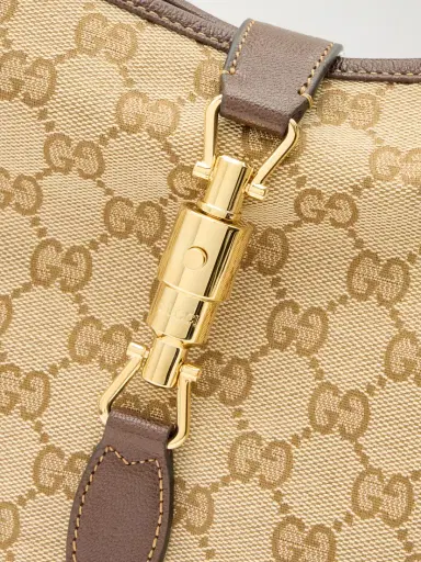 Gucci Jackie 1961 Medium Leather-trimmed Canvas-jacquard Shoulder Bag | Thumbnail 5 Gucci Jackie 1961 Medium Leather-trimmed Canvas-jacquard Shoulder Bag | Thumbnail 5