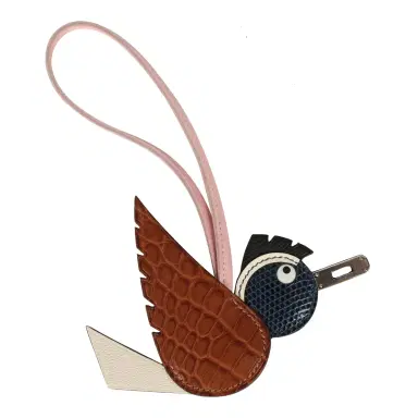 HERMÈS Hermes Birdy Charm Fauve, Nata, Black, Blanc, Bleu Saphir, Rose Sakura Matte Alligator Mississippiensis, Epsom, Shiny Lizard Niloticus, Chevre Mysore, Milo Lambskin Palladium Hardware | Thumbnail 2 HERMÈS Hermes Birdy Charm Fauve, Nata, Black, Blanc, Bleu Saphir, Rose Sakura Matte Alligator Mississippiensis, Epsom, Shiny Lizard Niloticus, Chevre Mysore, Milo Lambskin Palladium Hardware | Thumbnail 2