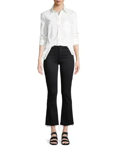 MOTHER The Hustler Ankle Fray Jeans | Thumbnail 2 MOTHER The Hustler Ankle Fray Jeans | Thumbnail 2