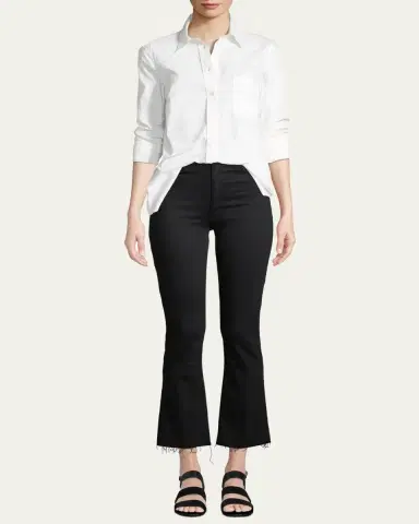 MOTHER The Hustler Ankle Fray Jeans | Thumbnail 4 MOTHER The Hustler Ankle Fray Jeans | Thumbnail 4