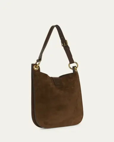 Tom Ford Tara Small Hobo Crossbody in Suede | Thumbnail 3 Tom Ford Tara Small Hobo Crossbody in Suede | Thumbnail 3