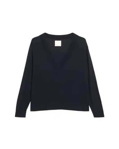 TWP Perfect Deep V Wool Sweater | Thumbnail 1 TWP Perfect Deep V Wool Sweater | Thumbnail 1