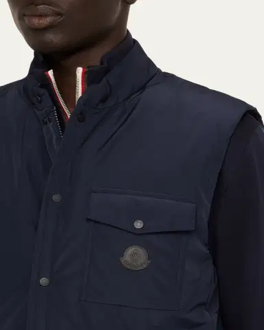 Moncler Men's Sahel AquaFlect Down Vest | Thumbnail 5 Moncler Men's Sahel AquaFlect Down Vest | Thumbnail 5