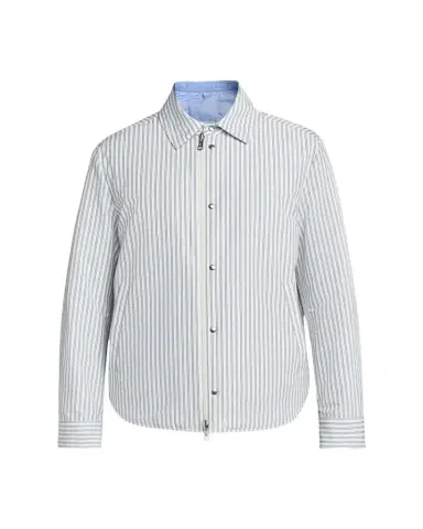 Moncler Men's Crescent Reversible Down Shirt Jacket | Thumbnail 1 Moncler Men's Crescent Reversible Down Shirt Jacket | Thumbnail 1
