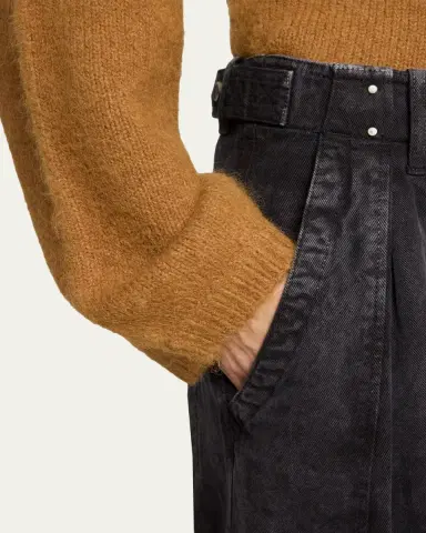 Isabel Marant Ireme Studded Denim Trousers | Thumbnail 5 Isabel Marant Ireme Studded Denim Trousers | Thumbnail 5