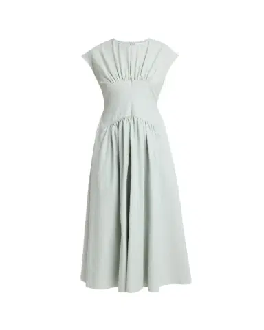 Proenza Schouler White Label Nyssa A-Line Technical Cotton Dress | Thumbnail 1 Proenza Schouler White Label Nyssa A-Line Technical Cotton Dress | Thumbnail 1