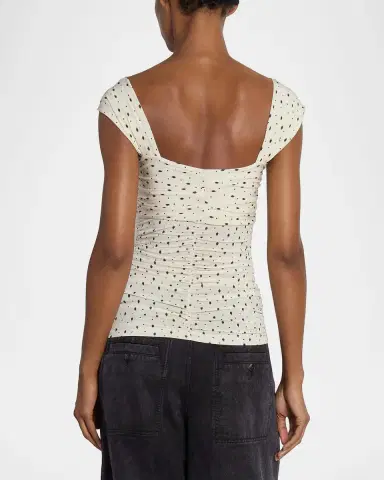 Isabel Marant Gemina Ruched Sleeveless Top | Thumbnail 8 Isabel Marant Gemina Ruched Sleeveless Top | Thumbnail 8