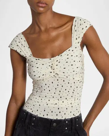 Isabel Marant Gemina Ruched Sleeveless Top | Thumbnail 10 Isabel Marant Gemina Ruched Sleeveless Top | Thumbnail 10