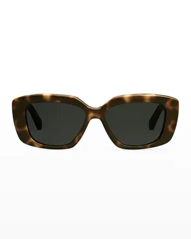 Celine Triomphe Rectangle Acetate Sunglasses | Thumbnail 2 Celine Triomphe Rectangle Acetate Sunglasses | Thumbnail 2