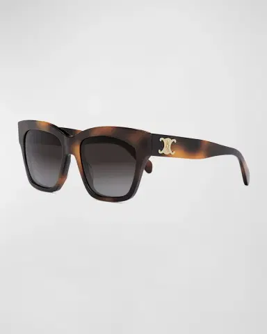 Celine Triomphe Square Acetate Sunglasses | Thumbnail 2 Celine Triomphe Square Acetate Sunglasses | Thumbnail 2