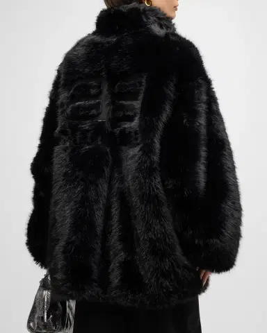 Balenciaga Extended BB Zip-Up Jacket | Thumbnail 3 Balenciaga Extended BB Zip-Up Jacket | Thumbnail 3
