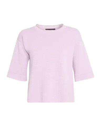 FABIANA FILIPPI Bead-Trim Crewneck Knit T-Shirt | Thumbnail 1 FABIANA FILIPPI Bead-Trim Crewneck Knit T-Shirt | Thumbnail 1