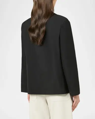 Max Mara Nina Single-Breasted Acro Jersey Leisure Jacket | Thumbnail 3 Max Mara Nina Single-Breasted Acro Jersey Leisure Jacket | Thumbnail 3