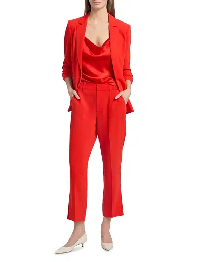 Cinq à Sept Women's Kerry Crop Pants - Bisou | Thumbnail 2 Cinq à Sept Women's Kerry Crop Pants - Bisou | Thumbnail 2