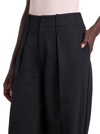 Issey Miyake Women's Simple Ensemble Pants - Black - Size Medium | Thumbnail 6 Issey Miyake Women's Simple Ensemble Pants - Black - Size Medium | Thumbnail 6