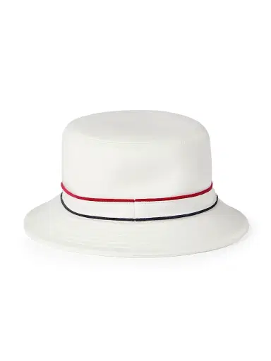 Brunello Cucinelli Women's Techno Cotton Pique Bucket Hat with Logo - White | Thumbnail 3 Brunello Cucinelli Women's Techno Cotton Pique Bucket Hat with Logo - White | Thumbnail 3