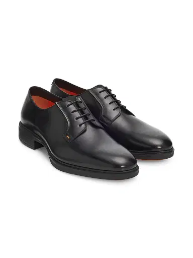 Santoni Men's Easy Revolve Leather Oxfords | Thumbnail 2 Santoni Men's Easy Revolve Leather Oxfords | Thumbnail 2