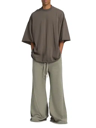 DRKSHDW by Rick Owens Men's Melange Terry Wide-Leg Sweatpants | Thumbnail 2 DRKSHDW by Rick Owens Men's Melange Terry Wide-Leg Sweatpants | Thumbnail 2