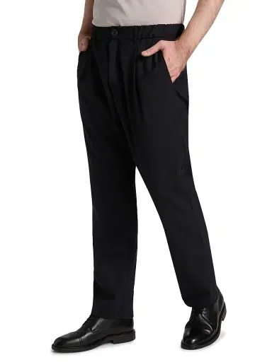 Herno Men's Light Stretch Pants - Blue Navy | Thumbnail 4 Herno Men's Light Stretch Pants - Blue Navy | Thumbnail 4