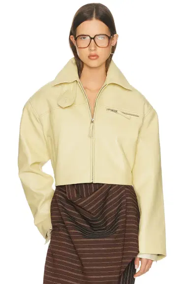 Helsa The 90s Leather Jacket | Thumbnail 3 Helsa The 90s Leather Jacket | Thumbnail 3