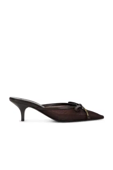 Miu Miu Mesh Mule Pump | Thumbnail 1 Miu Miu Mesh Mule Pump | Thumbnail 1