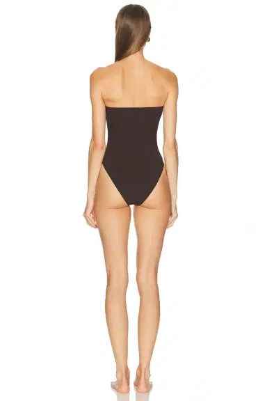 Saint Laurent Strapless One Piece Swimsuit | Thumbnail 3 Saint Laurent Strapless One Piece Swimsuit | Thumbnail 3