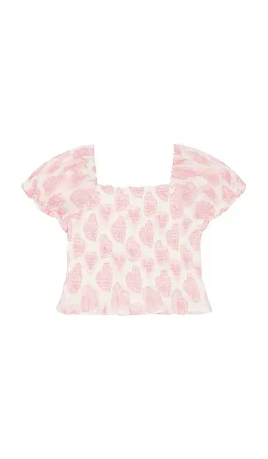 LoveShackFancy Kids Fabielle Top | Thumbnail 1 LoveShackFancy Kids Fabielle Top | Thumbnail 1