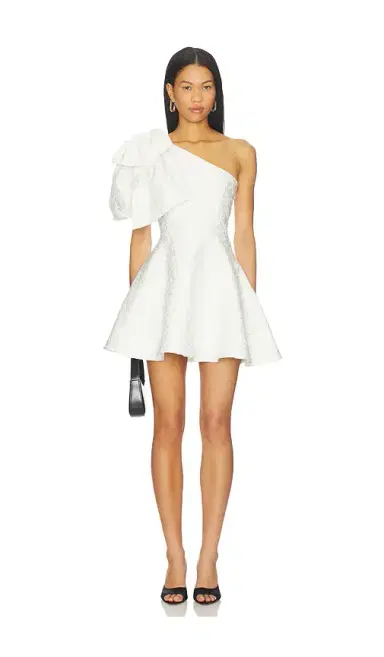 Elliatt Saffron Asym Mini Dress | Thumbnail 1 Elliatt Saffron Asym Mini Dress | Thumbnail 1