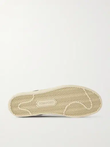 Tom Ford Perforated Suede Slip-On Sneakers - Men | Thumbnail 3 Tom Ford Perforated Suede Slip-On Sneakers - Men | Thumbnail 3