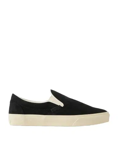 Tom Ford Perforated Suede Slip-On Sneakers - Men | Thumbnail 1 Tom Ford Perforated Suede Slip-On Sneakers - Men | Thumbnail 1