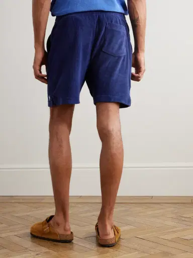 Polo Ralph Lauren Cotton-Blend Terry Drawstring Shorts - Men | Thumbnail 4 Polo Ralph Lauren Cotton-Blend Terry Drawstring Shorts - Men | Thumbnail 4