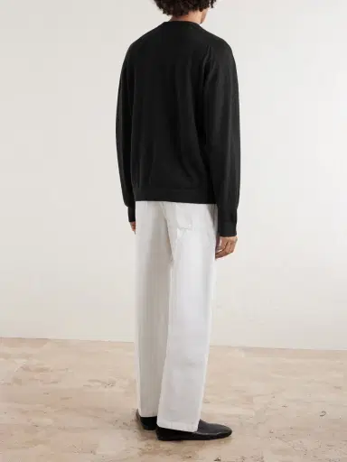 PIACENZA 1733 Cashmere and Linen-Blend Sweater - Men | Thumbnail 4 PIACENZA 1733 Cashmere and Linen-Blend Sweater - Men | Thumbnail 4