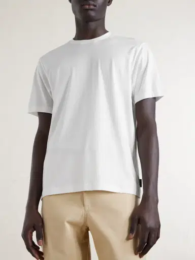 Slowear Cotton and Silk-Blend Jersey T-Shirt - Men | Thumbnail 3 Slowear Cotton and Silk-Blend Jersey T-Shirt - Men | Thumbnail 3